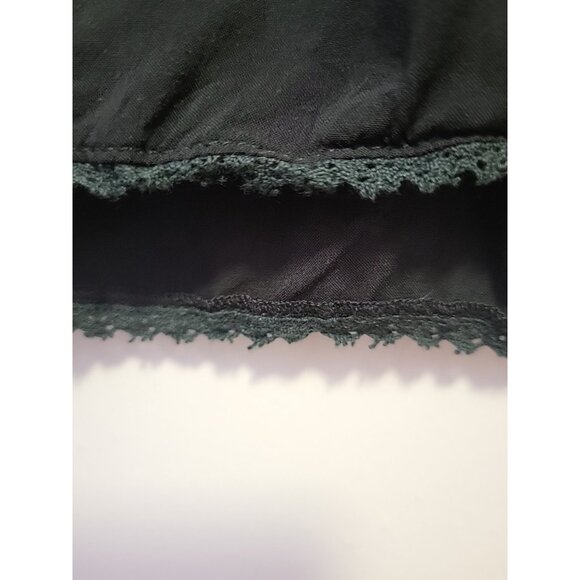 Sundance Lace Crochet Sleeveless Blouse Black Large Boho - Picture 4 of 8